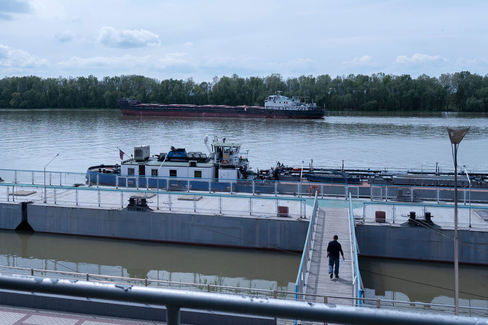 Die ukrainischen Donauhäfen sind ein wichtiger Teil der Hafeninfrastruktur des Landes und wurden wiederholt von russischen Drohnen angegriffen. (Archivbild)