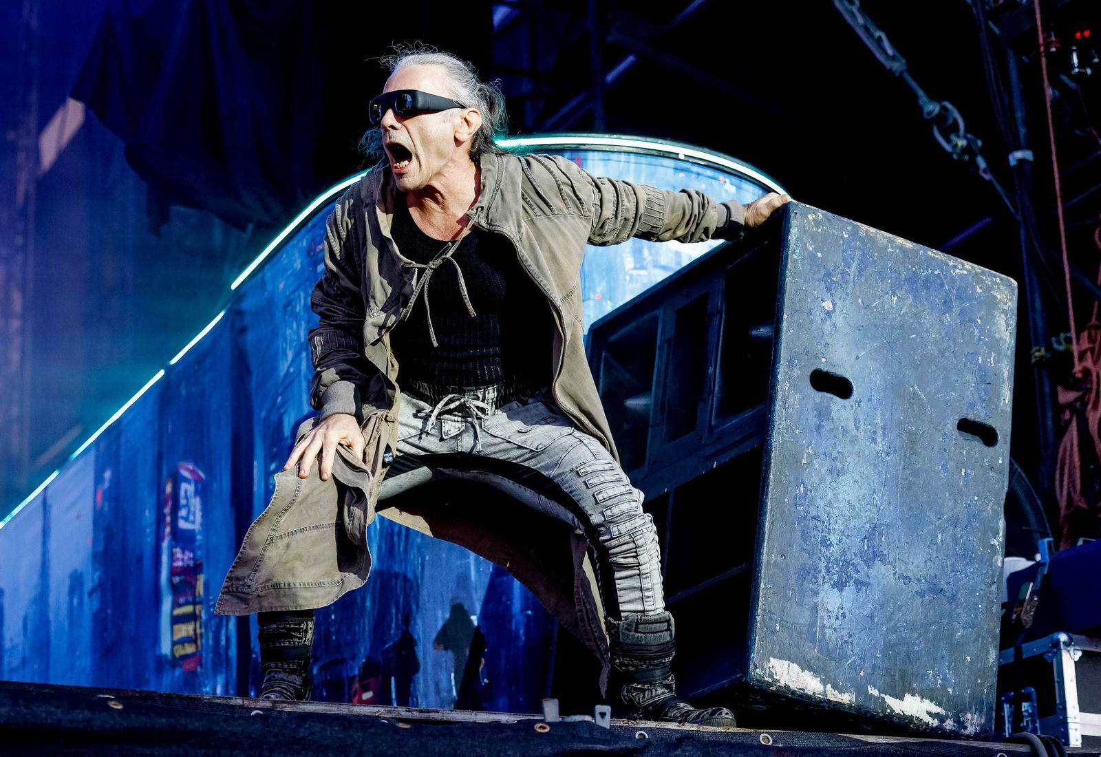 Iron-Maiden-Sänger Bruce Dickinson hat viele Verbindungen nach Deutschland.