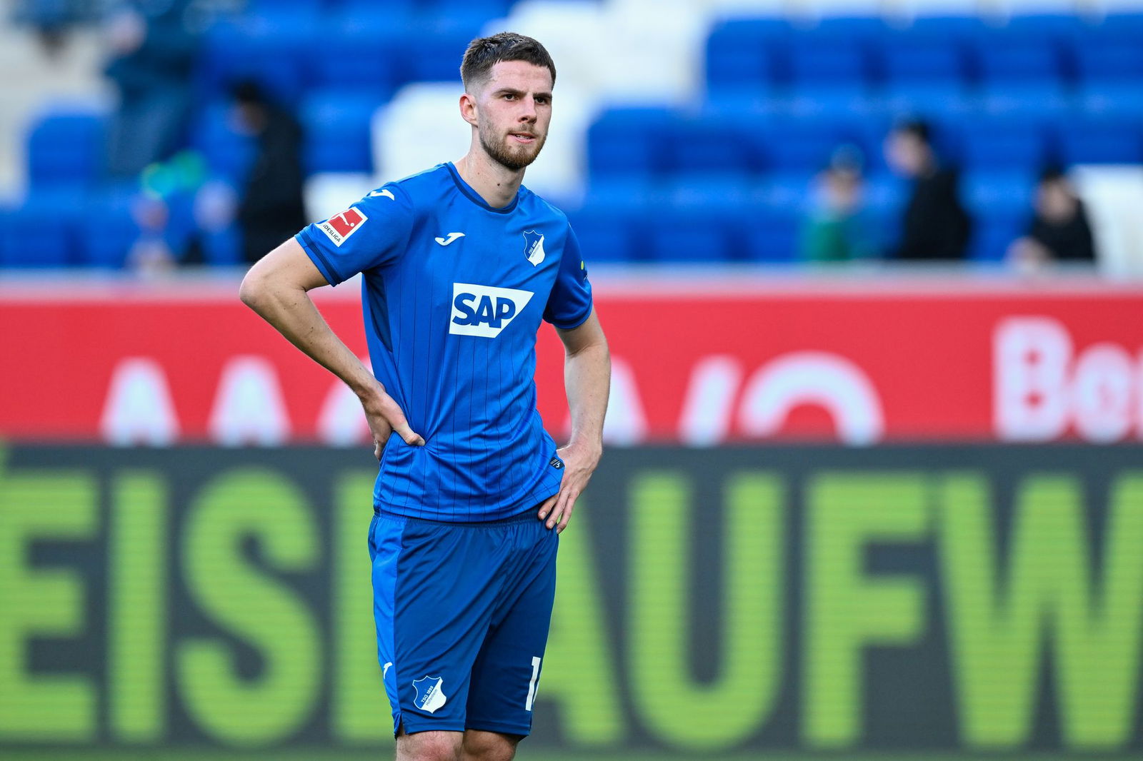 Ein Wechsel auf die Insel bahnt sich an: Hoffenheims Anton Stach.