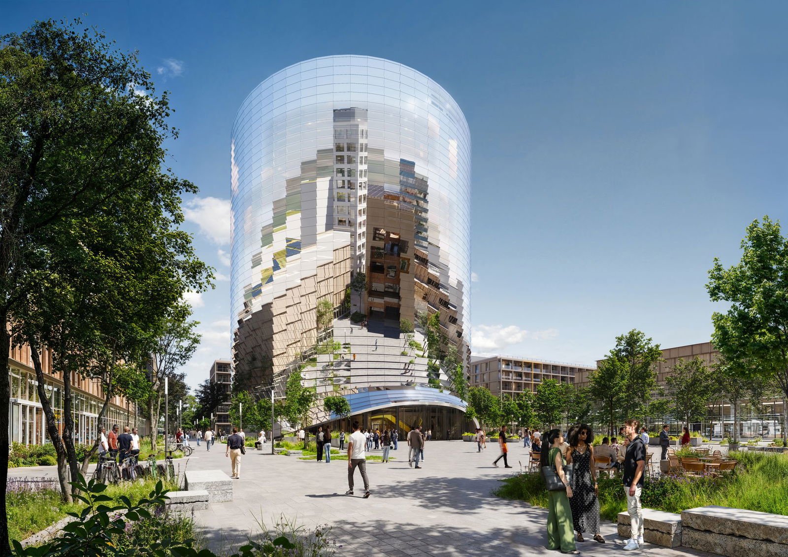 Die Bauarbeiten für das KI-Zentrum starten Ende 2025. (Illustration)