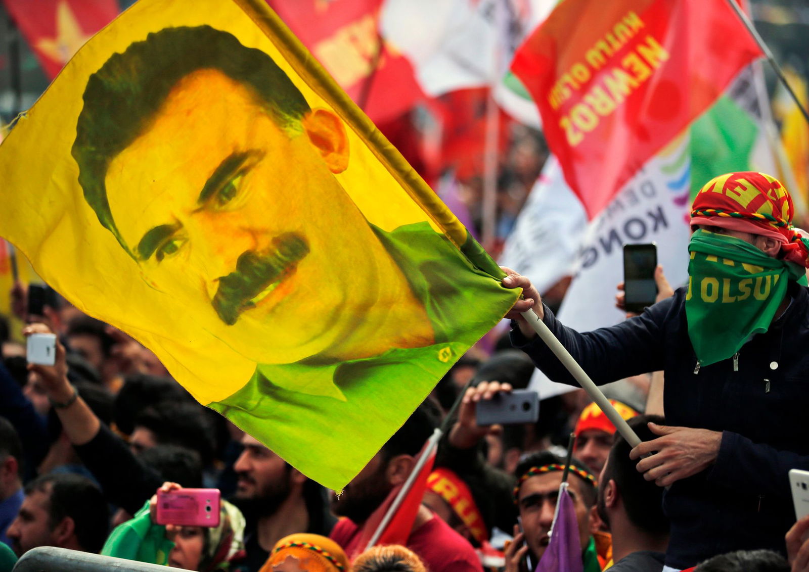 Öcalan hatt die PKK im Februar zur Auflösung aufgerufen.