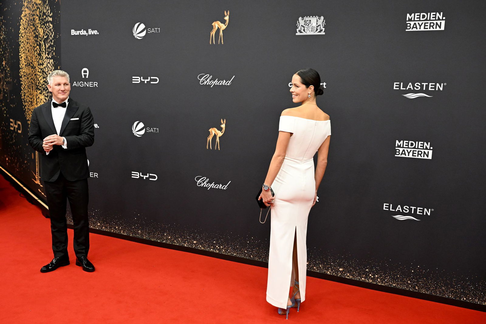 Auf dem roten Teppich zeigte sich das Paar eher selten - wenn doch, standen die beiden Sportstars oft im Mittelpunkt. 