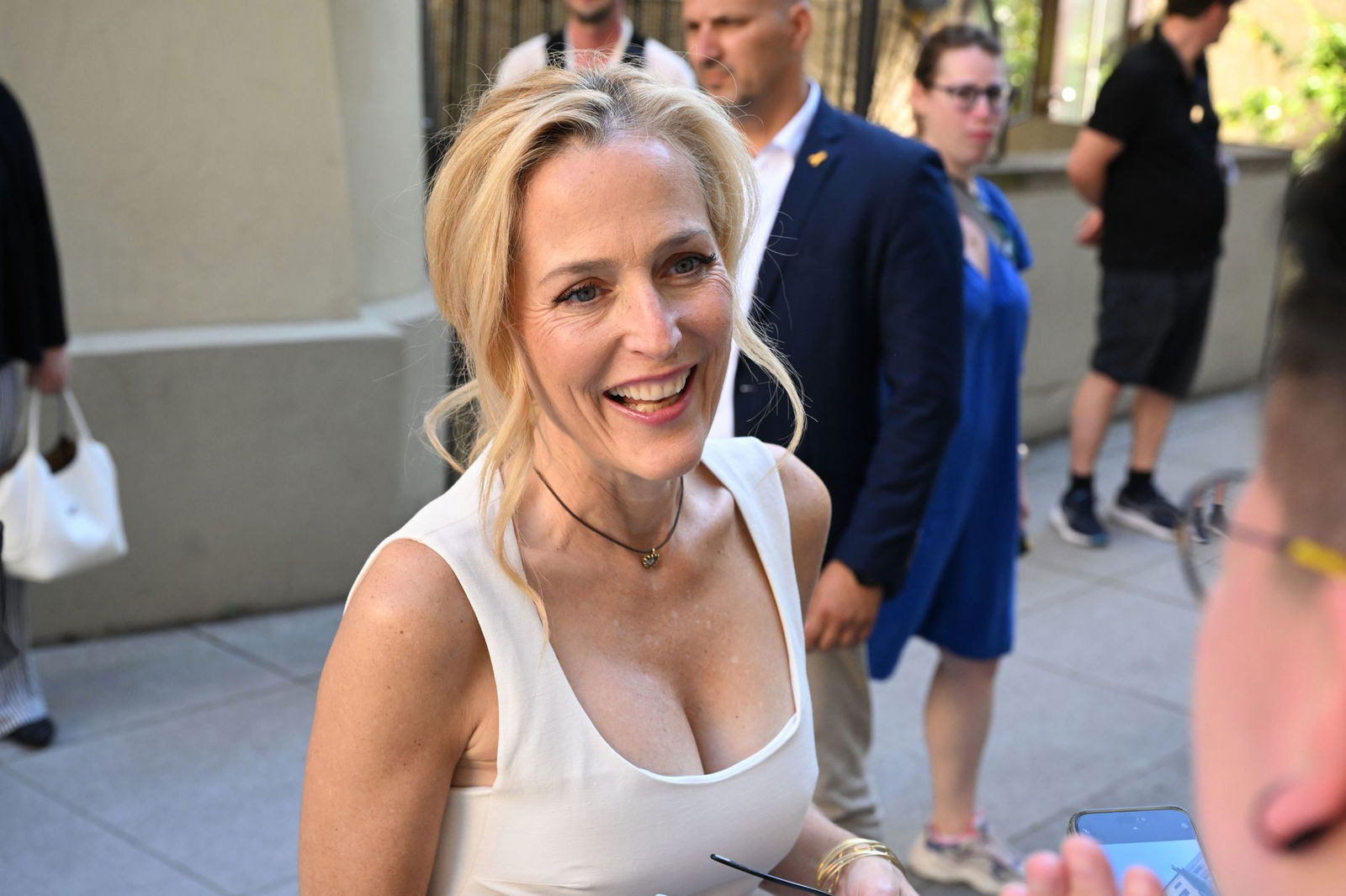 Gillian Anderson («Akte X») ist beim Filmfest München mit dem Ehrenpreis Cine Merit Award ausgezeichnet worden. 