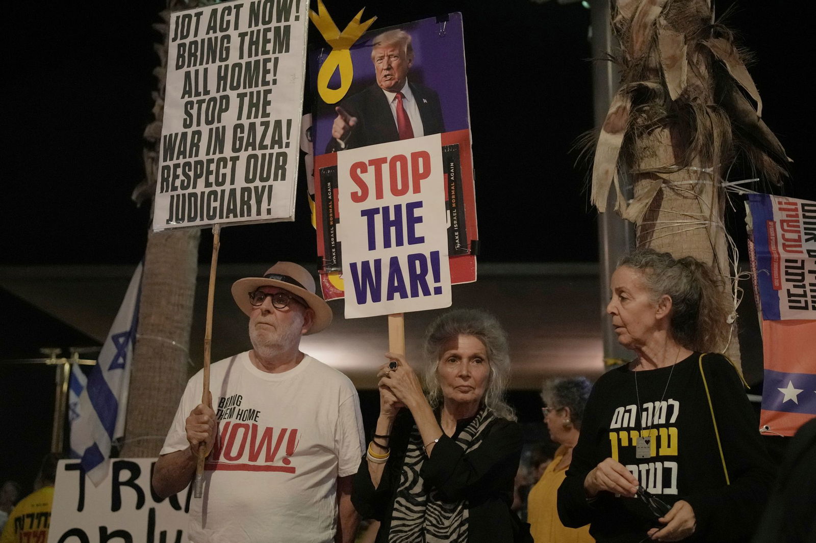 Tausende Israelis demonstrierten in Tel Aviv und anderen Städten für die Freilassung der Geiseln im Gazastreifen. 