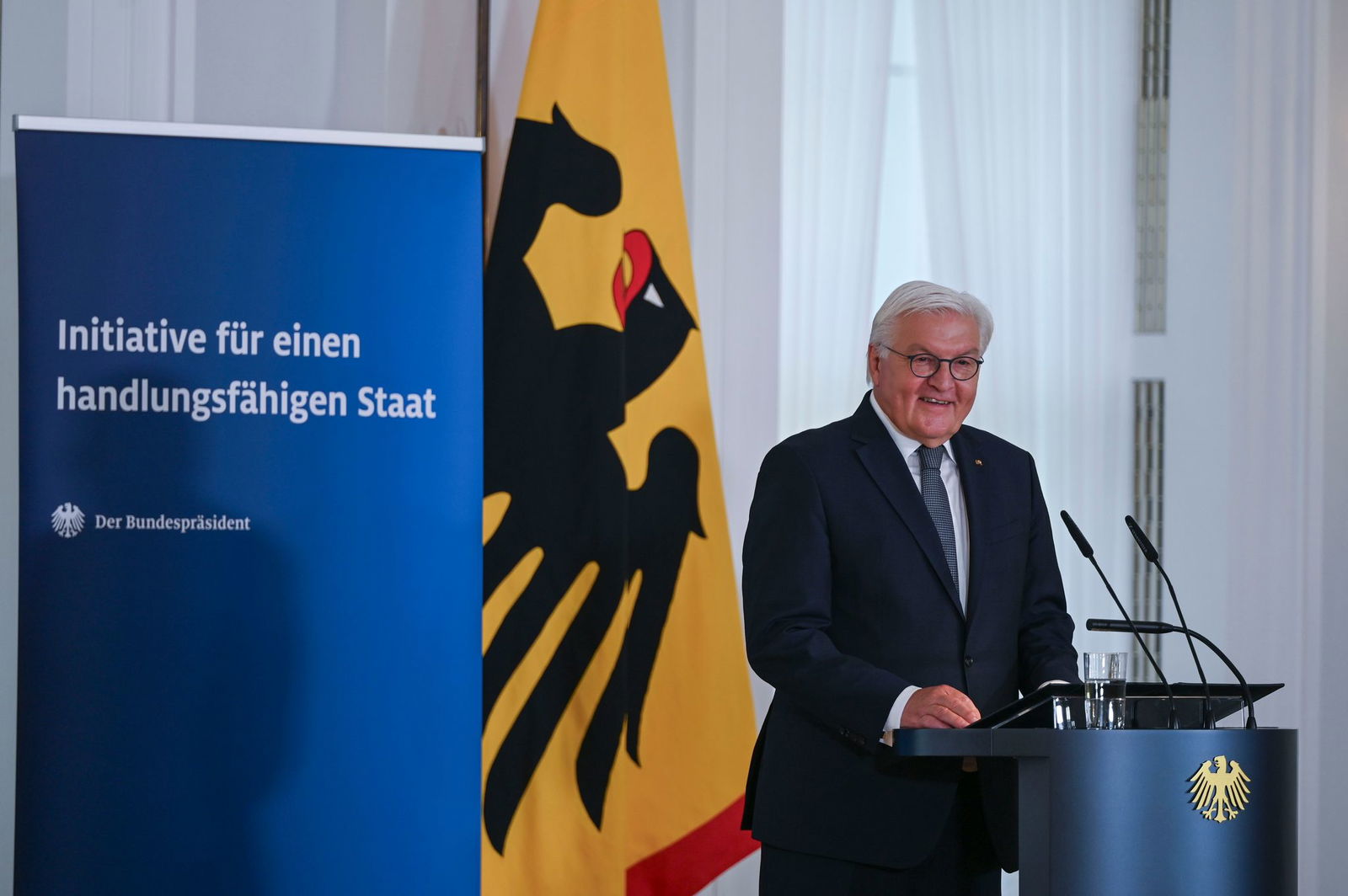 Die Initiative für einen handlungsfähigen Staat legt ihren Abschlussbericht vor - Schirmherr ist Bundespräsident Steinmeier.
