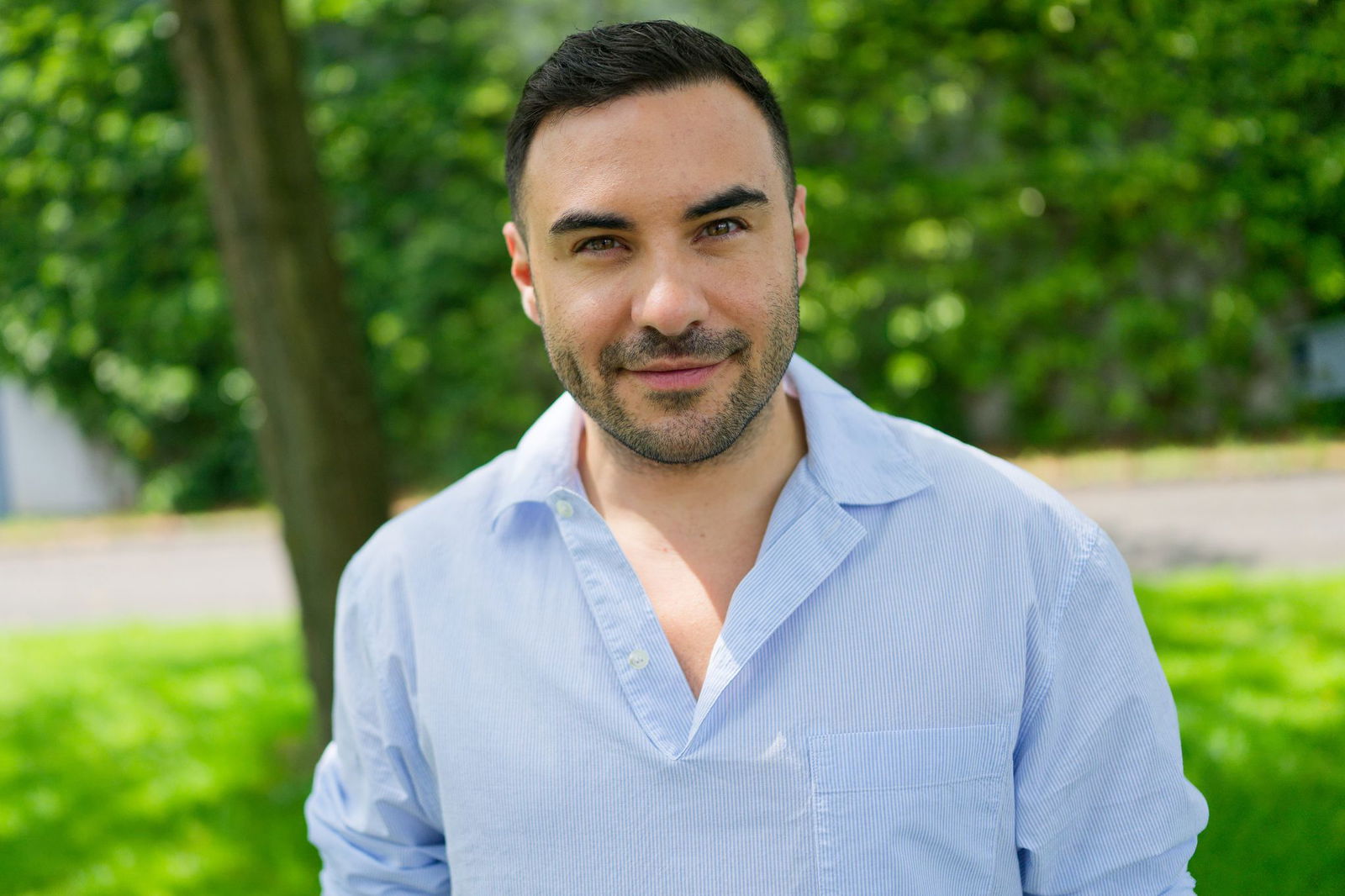 Schauspieler Lars Steinhöfel ist kein glühender Fußballfan.