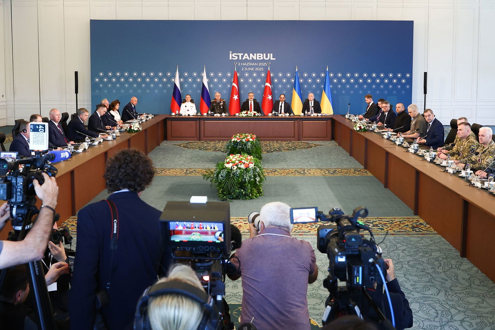 In Istanbul (Türkei) soll es am Mittwoch eine neue Verhandlungsrunde zwischen Russland und der Ukraine geben. (Archivbild)