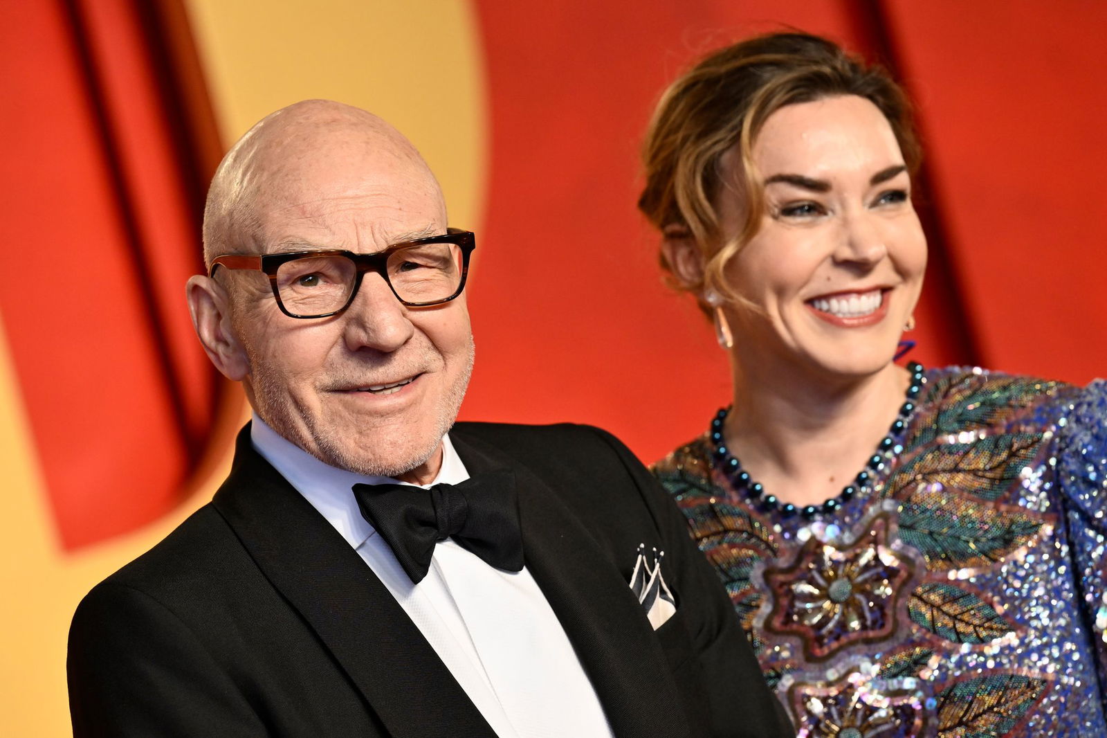 Patrick Stewart und seine Frau Sunny Ozell.