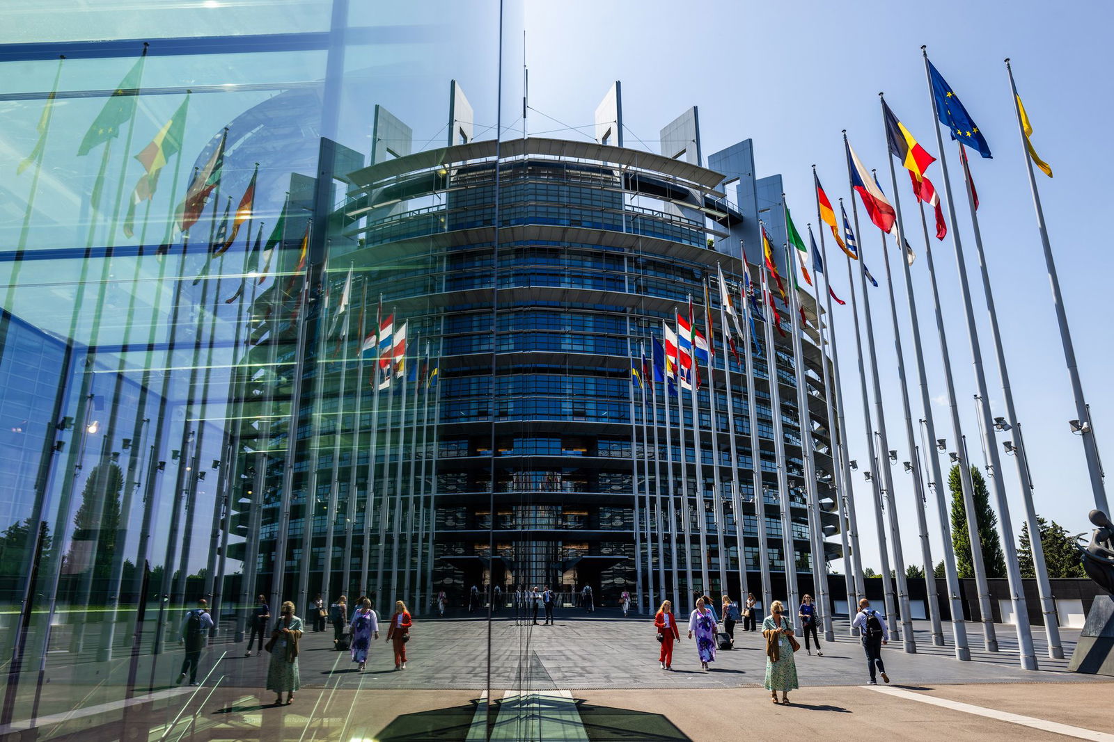 Im Europaparlament in Straßburg wird in der kommenden Woche über den Misstrauensantrag abgestimmt werden. (Archivbild)