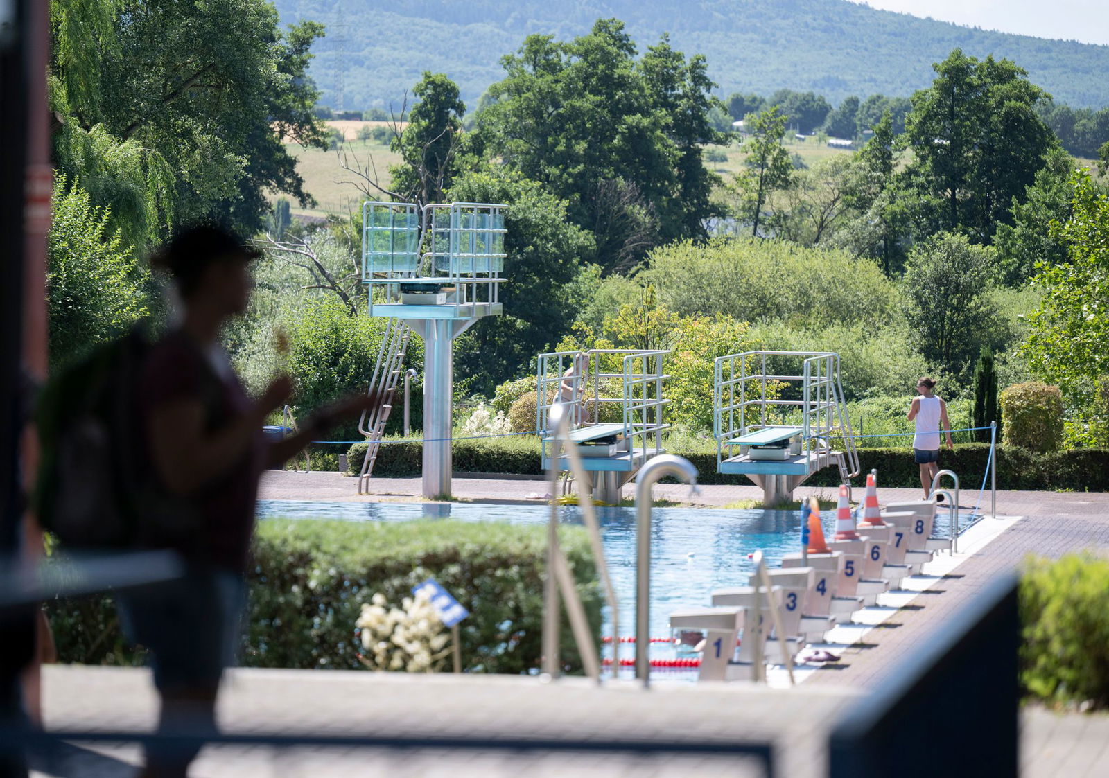 Augen auf im Freibad. (Archivbild)