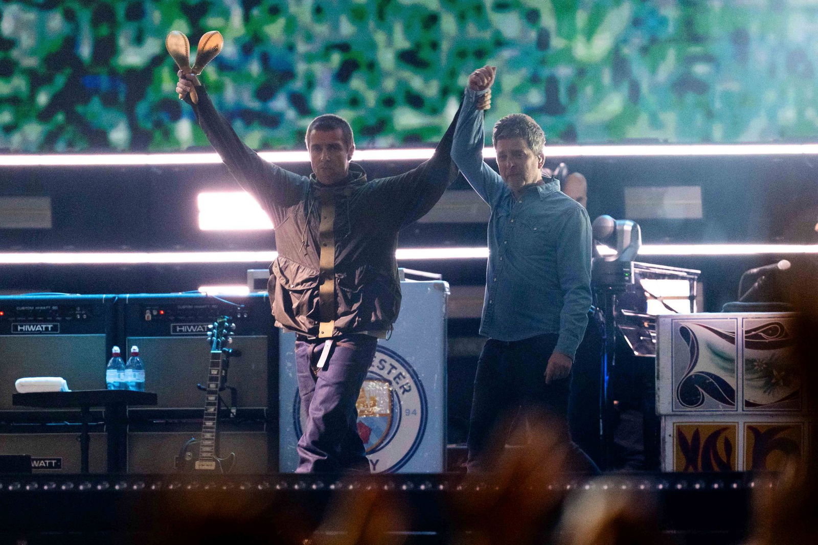 Liam und Noel Gallagher sind wieder auf der Bühne vereint.