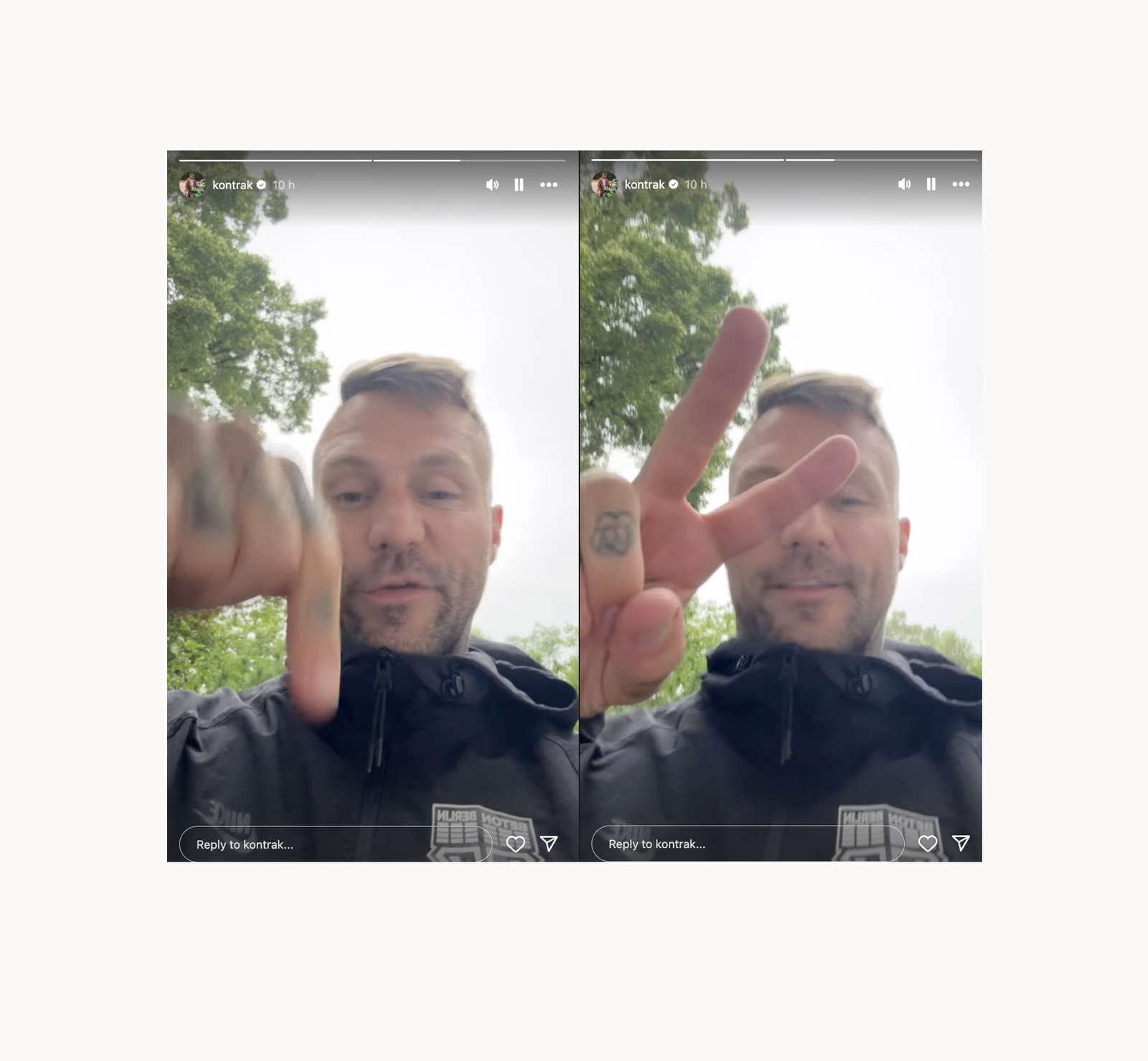 Kontra K - Instagram Story KI