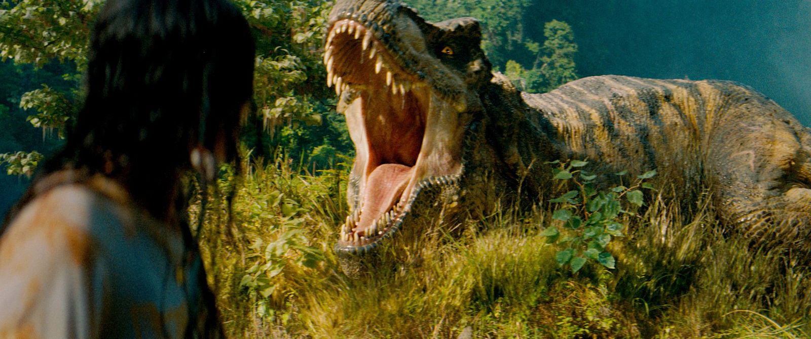 Eine Szene des Films «Jurassic World: Die Wiedergeburt» (undatierte Filmszene). 