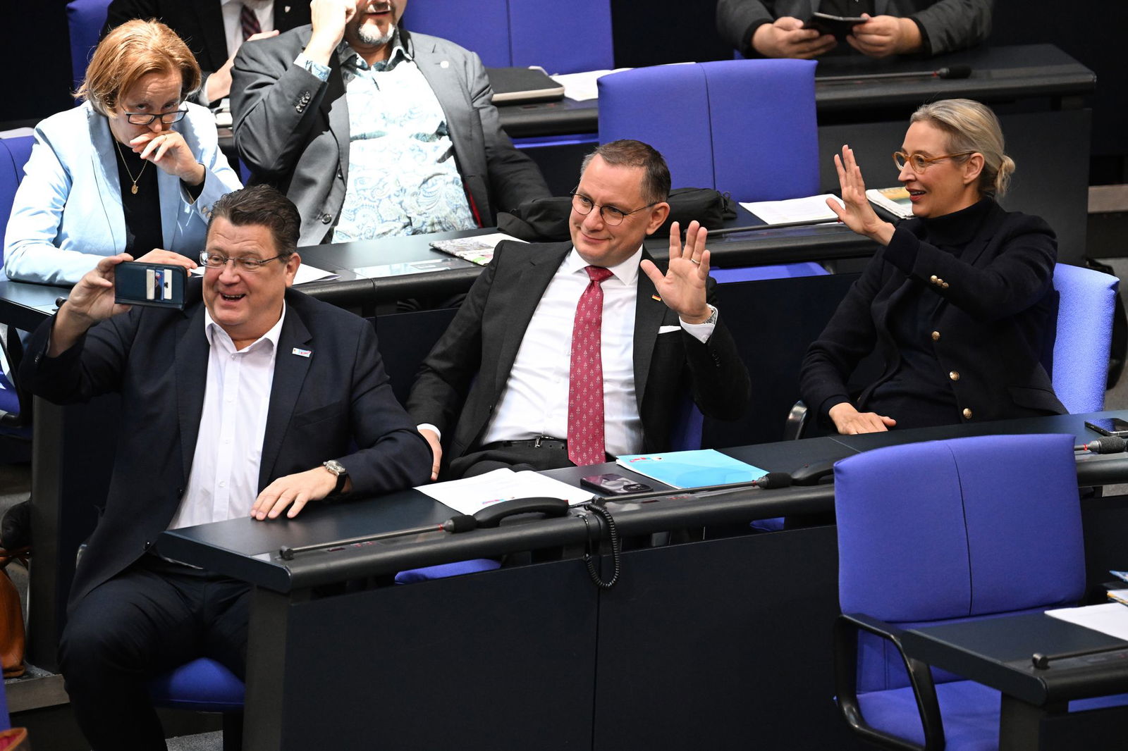 Besonders AfD-Abgeordnete sind in der Vergangenheit durch einen rauen Ton im Parlament aufgefallen. (Archivfoto)