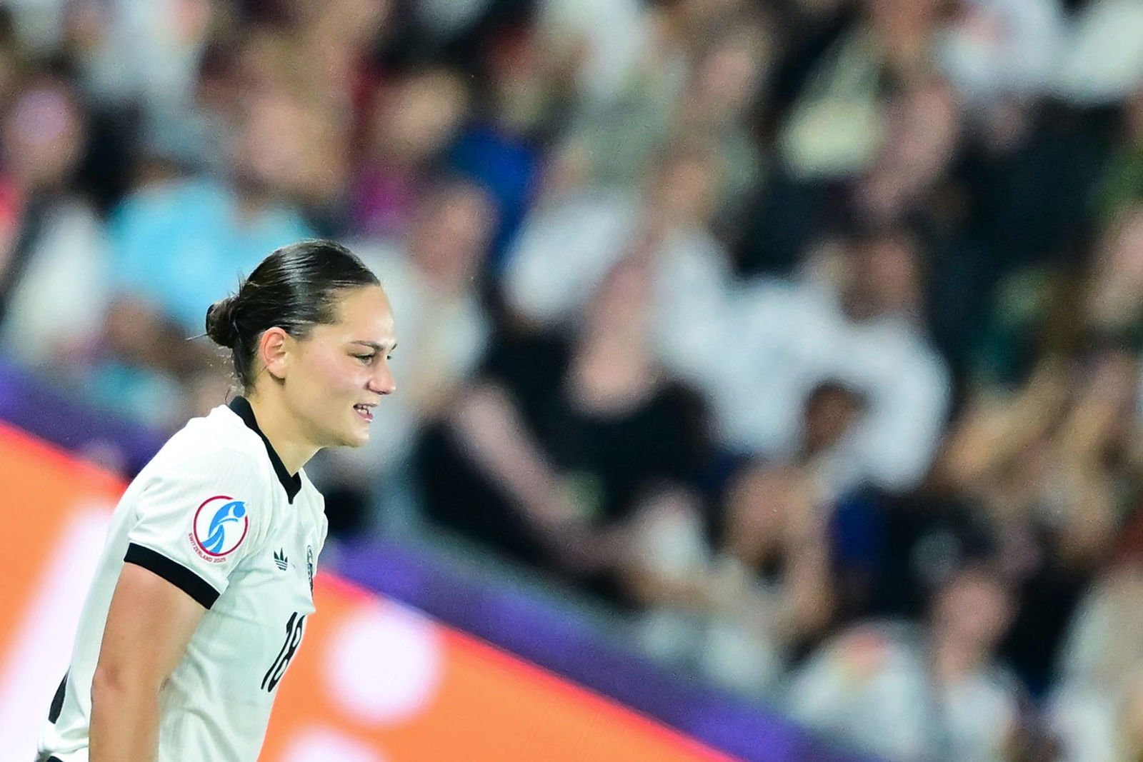 Die neue Mittelstürmerin Giovanna Hoffmann.