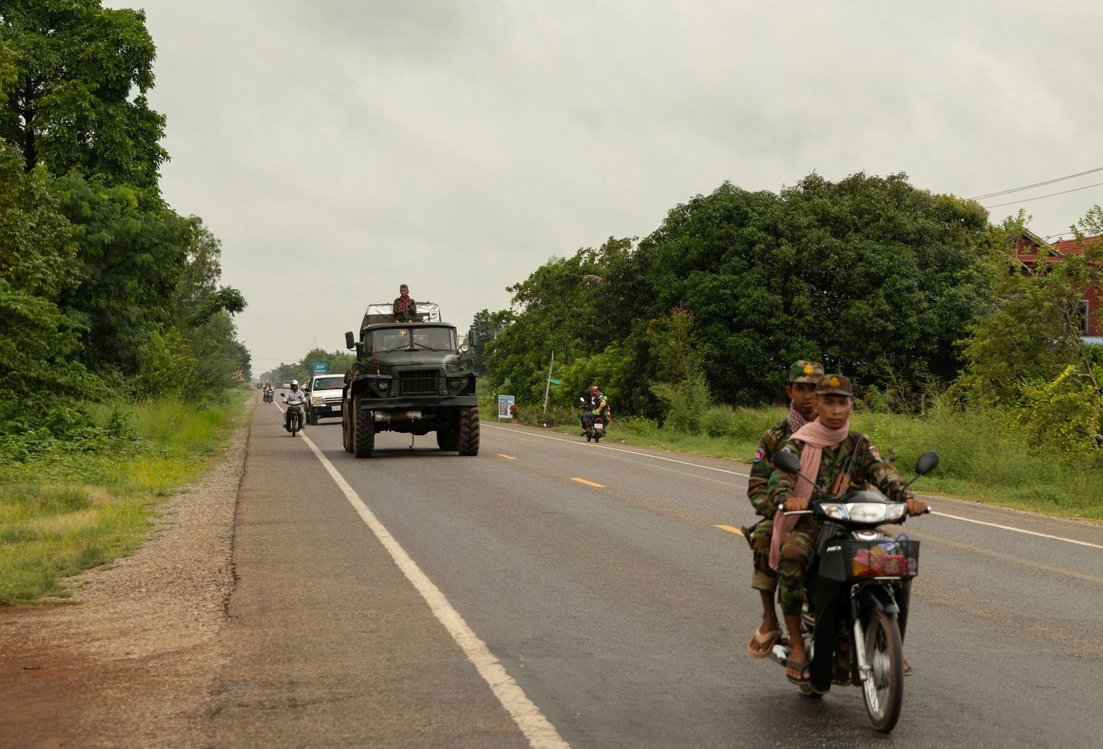 Die Kämpfe dauern seit Donnerstag an.