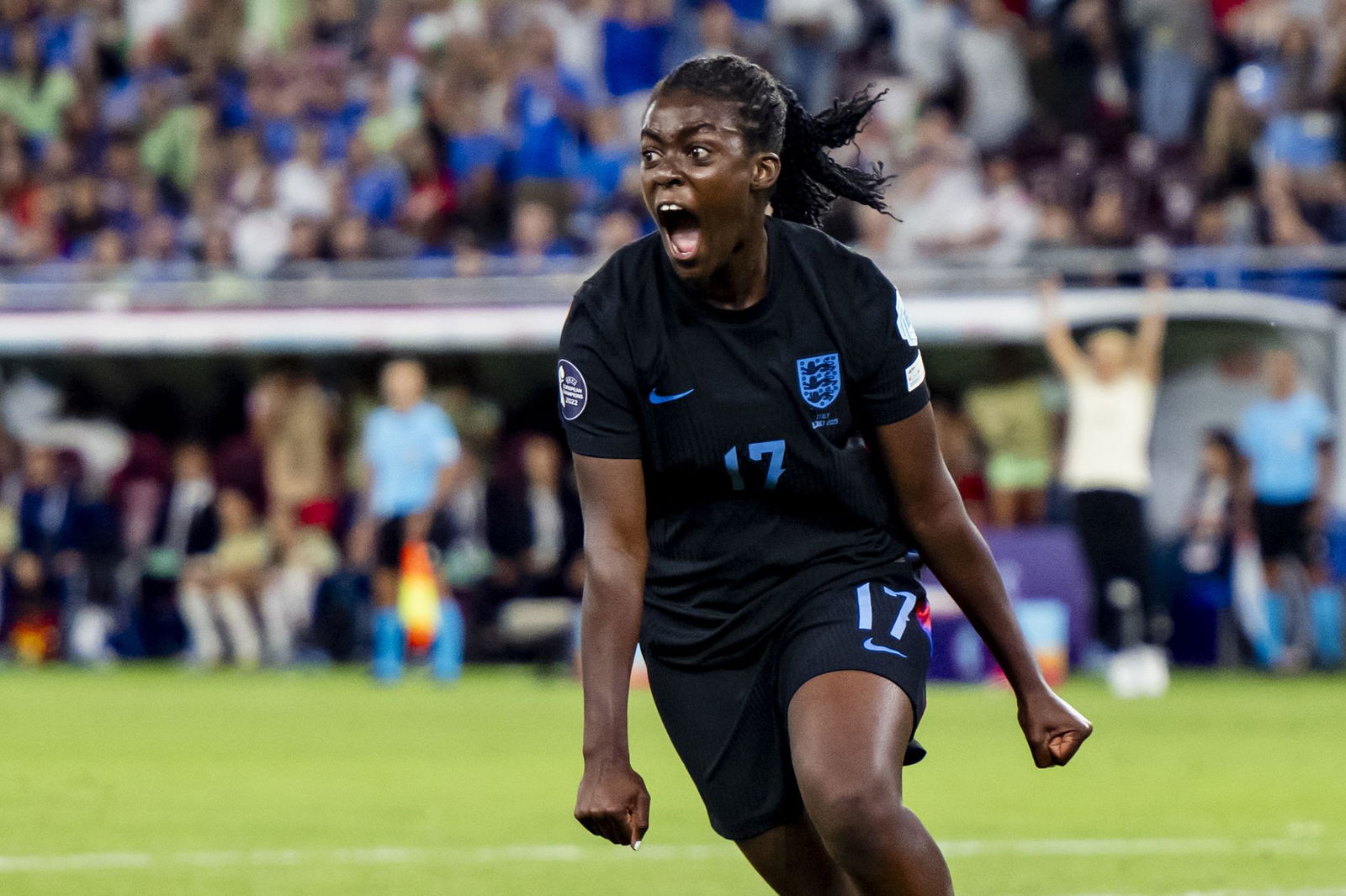 Rettete England mit ihrem Tor in die Verlängerung: Michelle Agyemang.