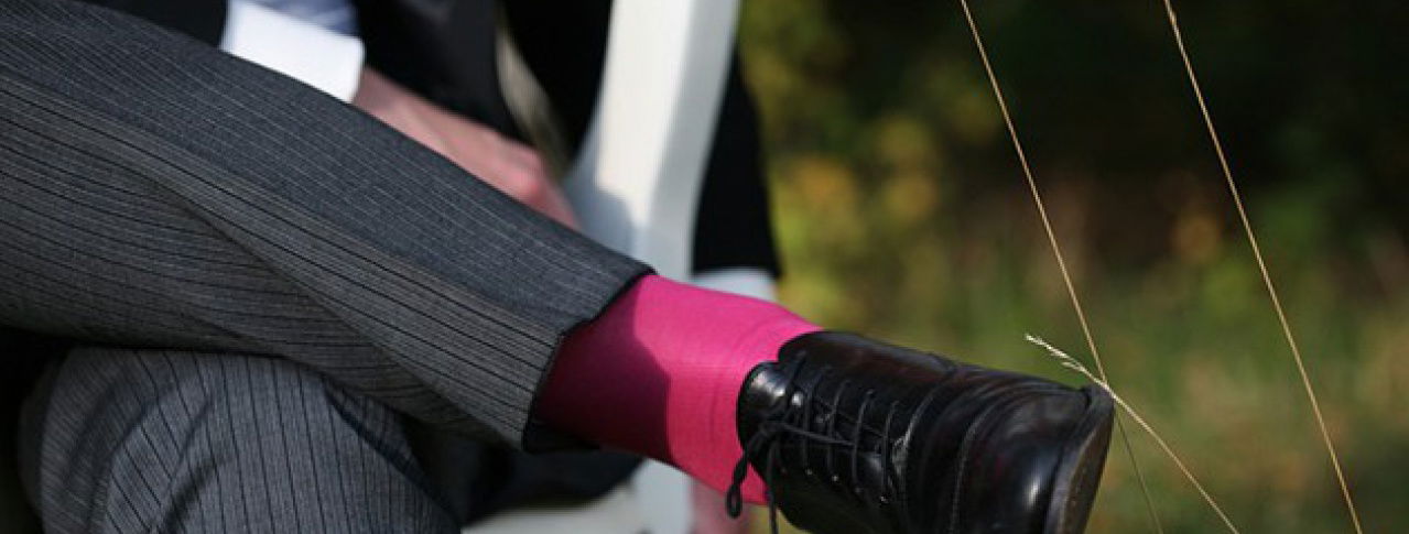 schicker schuh von Mann