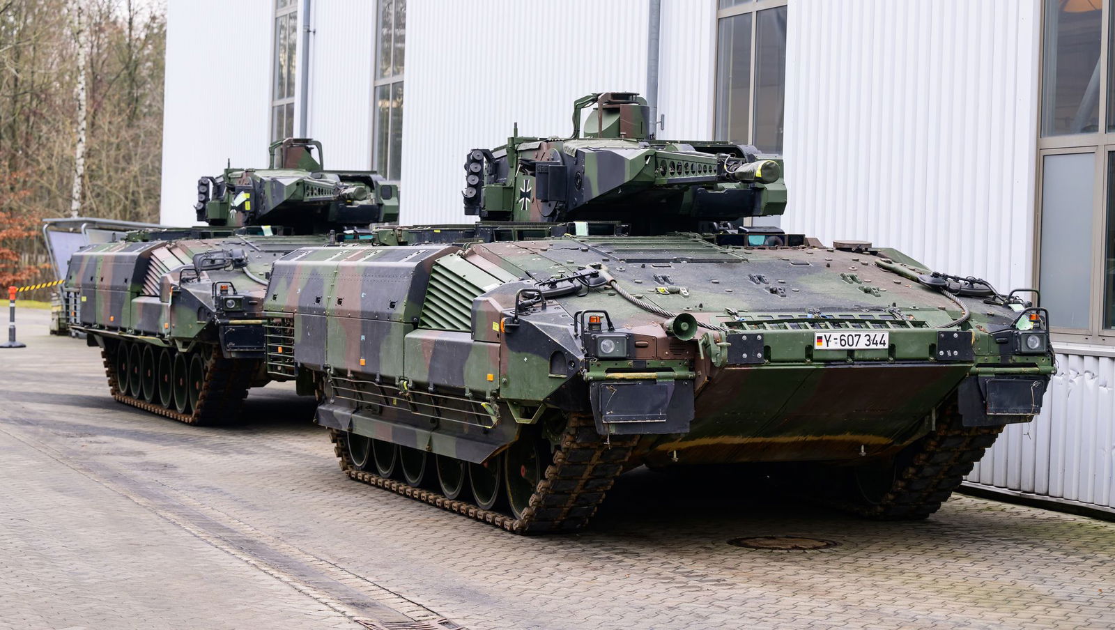 In den Panzern sind mtu-Motoren verbaut. (Archivbild) 