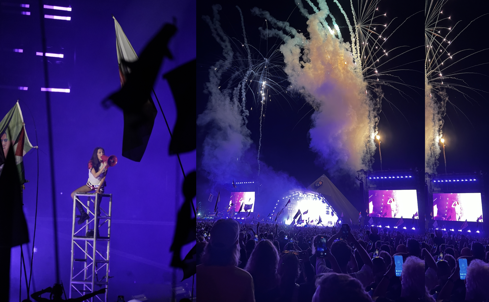 Olivia Rodrigo live at Glastonbury 2025