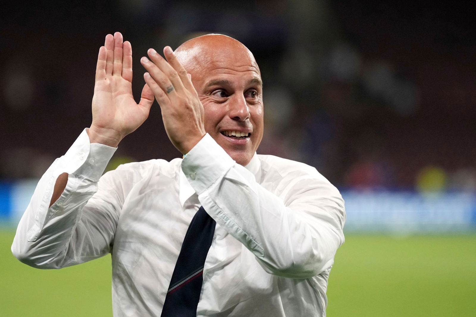 Trainer Andrea Soncin will mit den Italienerinnen ins Endspiel.