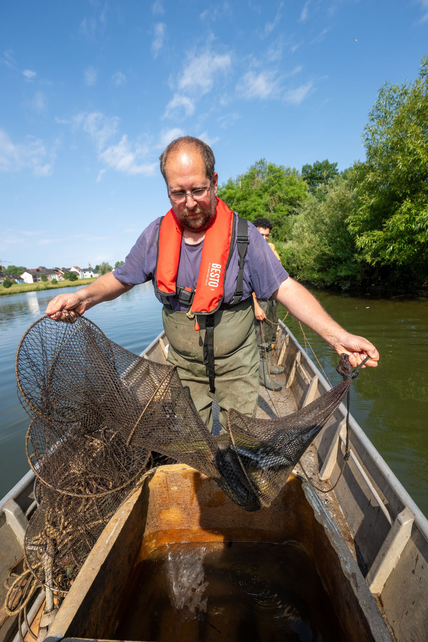 Der Saarländer Flesch sagt, er mag die Abwechslung in seinem Job (Archivbild)