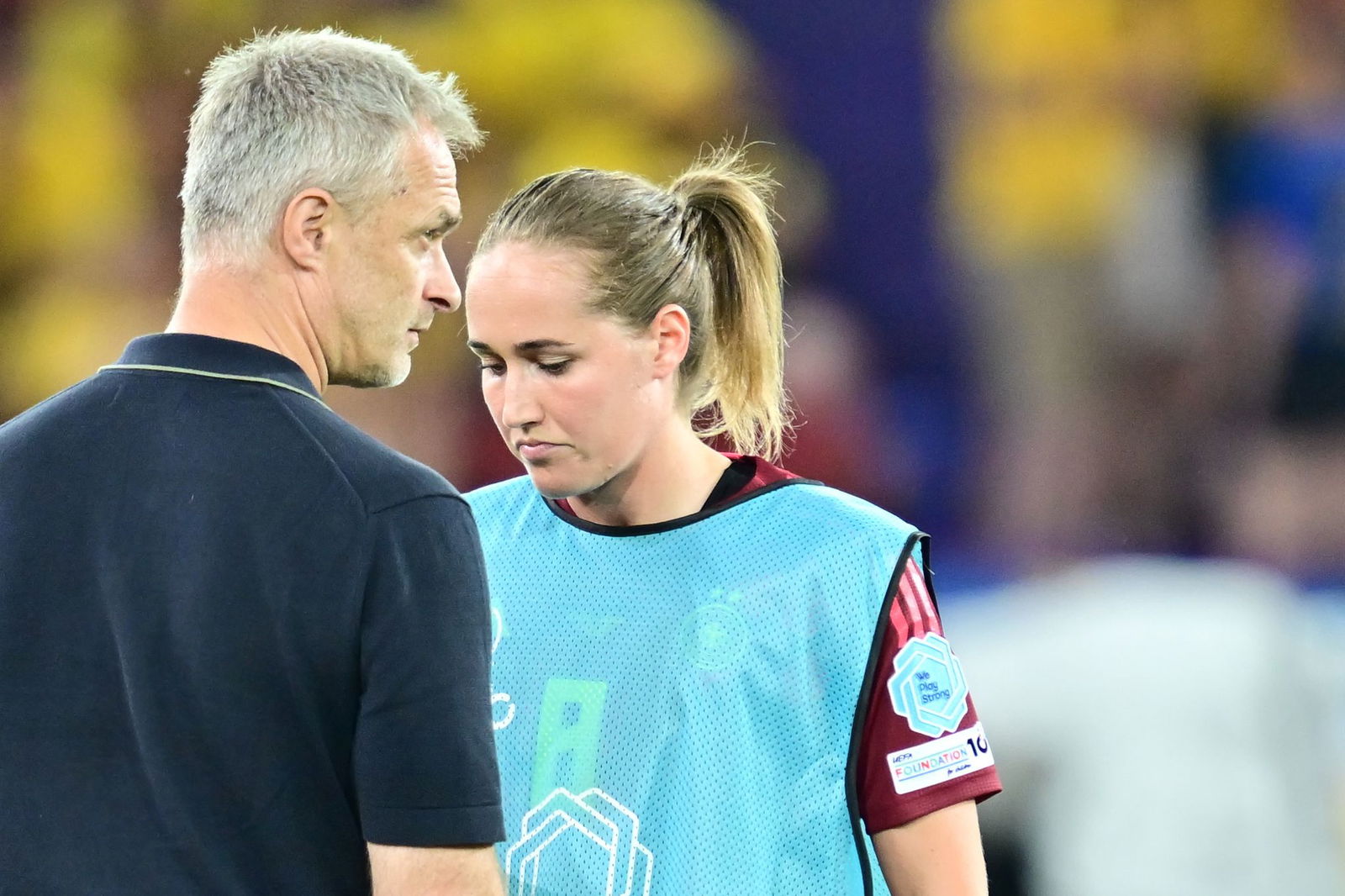 Bundestrainer Christian Wück beobachtete Gegner Frankreich beim 5:2 gegen die Niederlande.