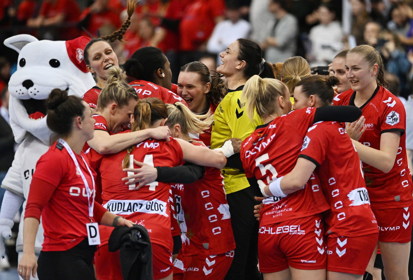 Beim Pokalsieg war die Welt der HB Ludwigsburg noch in Ordnung. Nun droht ein Insolvenzverfahren.