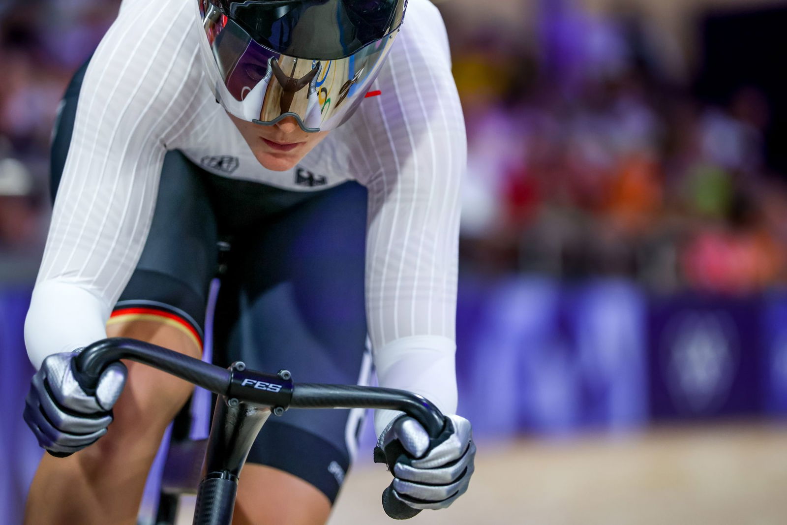 Lea Sophie Friedrich ist erstmals seit 2019 wieder deutsche Meisterin im Keirin.