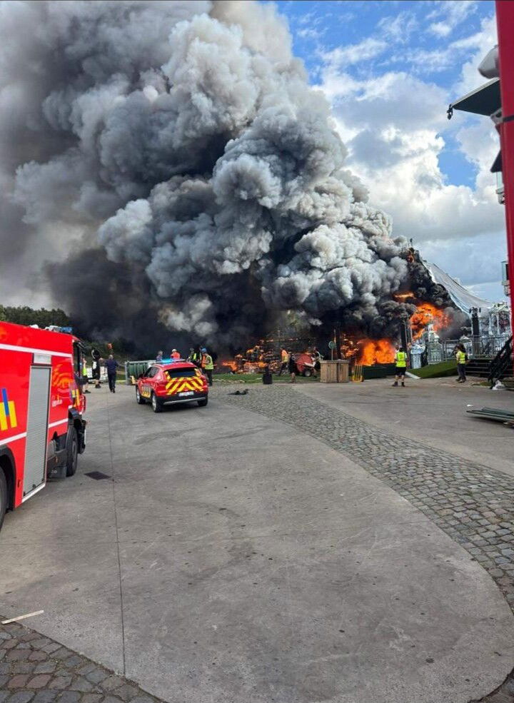 Tomorrowland Mainstage abgebrannt