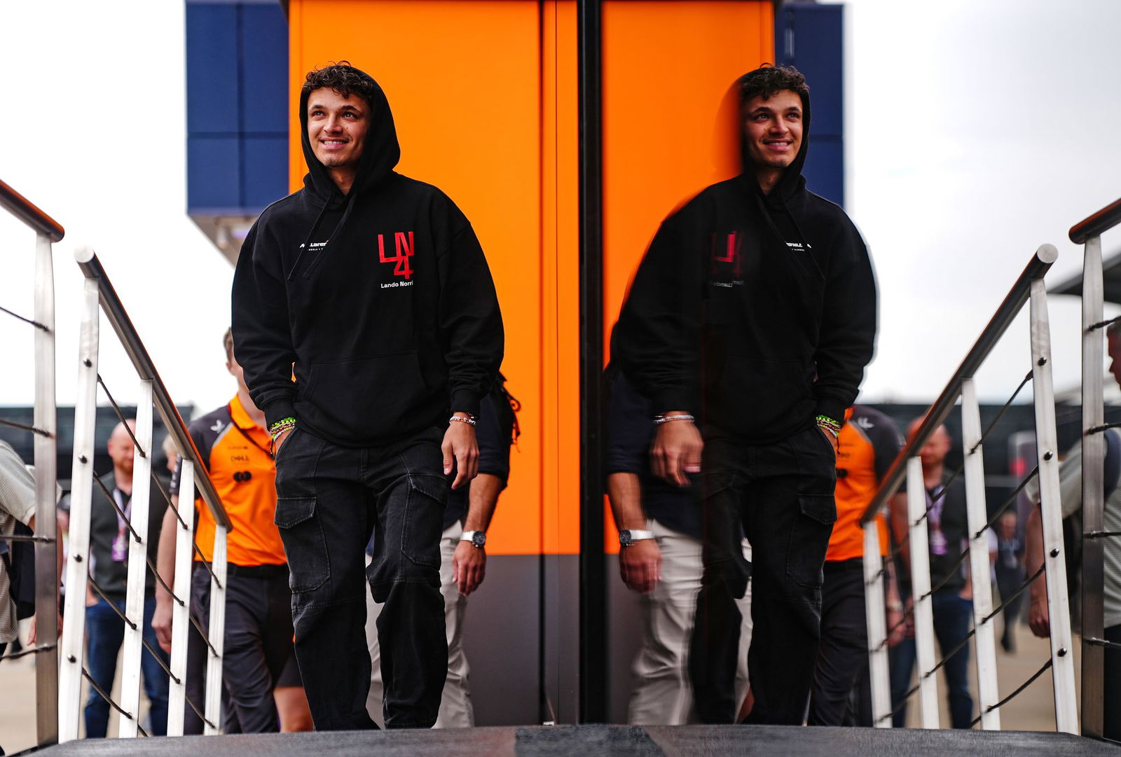 Schnellster des Trainingstags in Silverstone: McLaren-Fahrer Lando Norris.