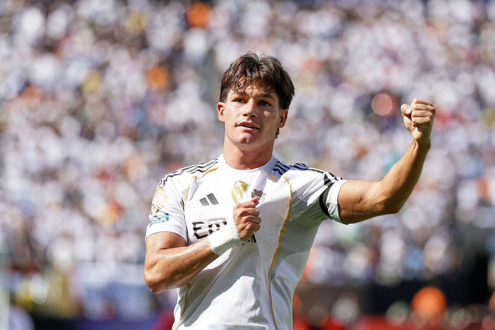 Kaum Gegenwehr beim 2:0: Reals Fran García.