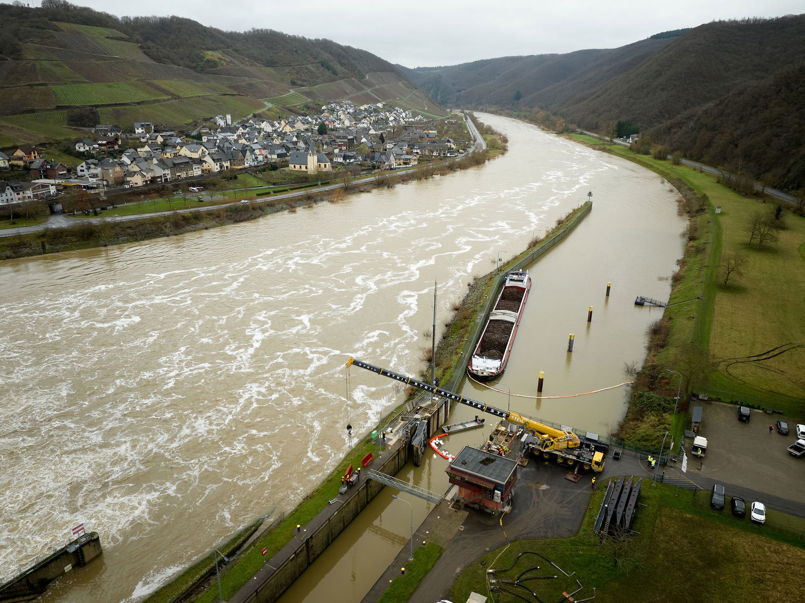 In Müden sorgte ein Unfall im Dezember für Probleme. (Archivbild)