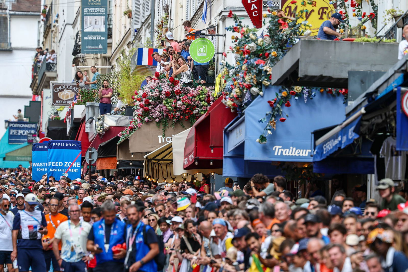 Bei Olympia herrschte beim Radrennen in Montmartre Ausnahmezustand.