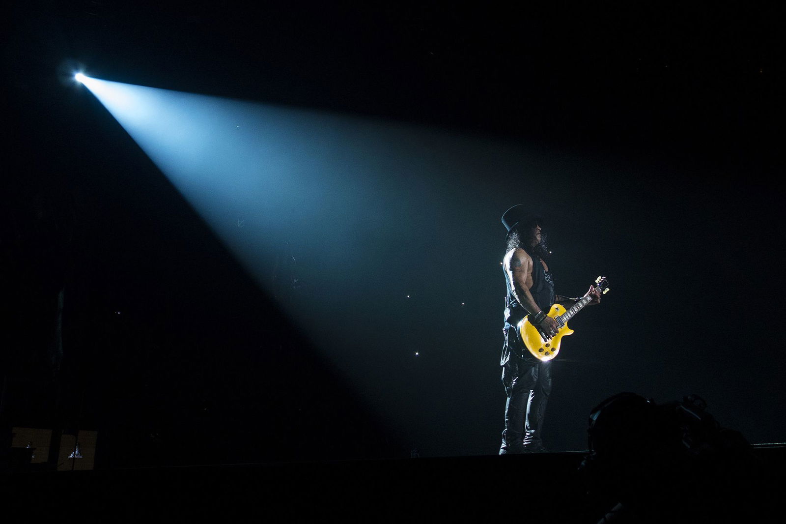 Mit seinem Gitarrenspiel verzückt Slash Millionen von Menschen. Erst mit 15 Jahren lernte er zu spielen. (Archivfoto) 