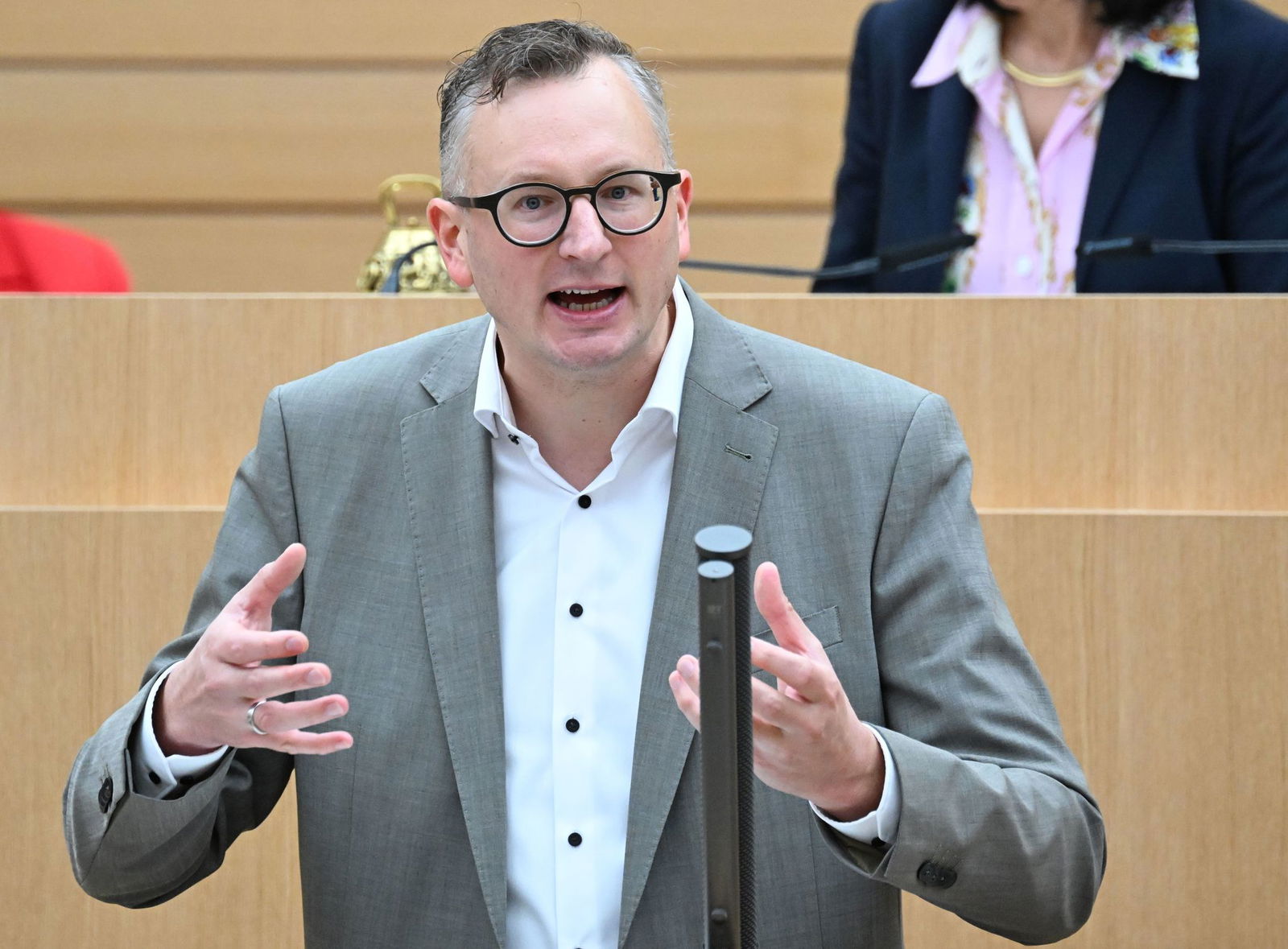 Er ist schockiert: Andreas Schwarz von den Grünen. (Archivbild)