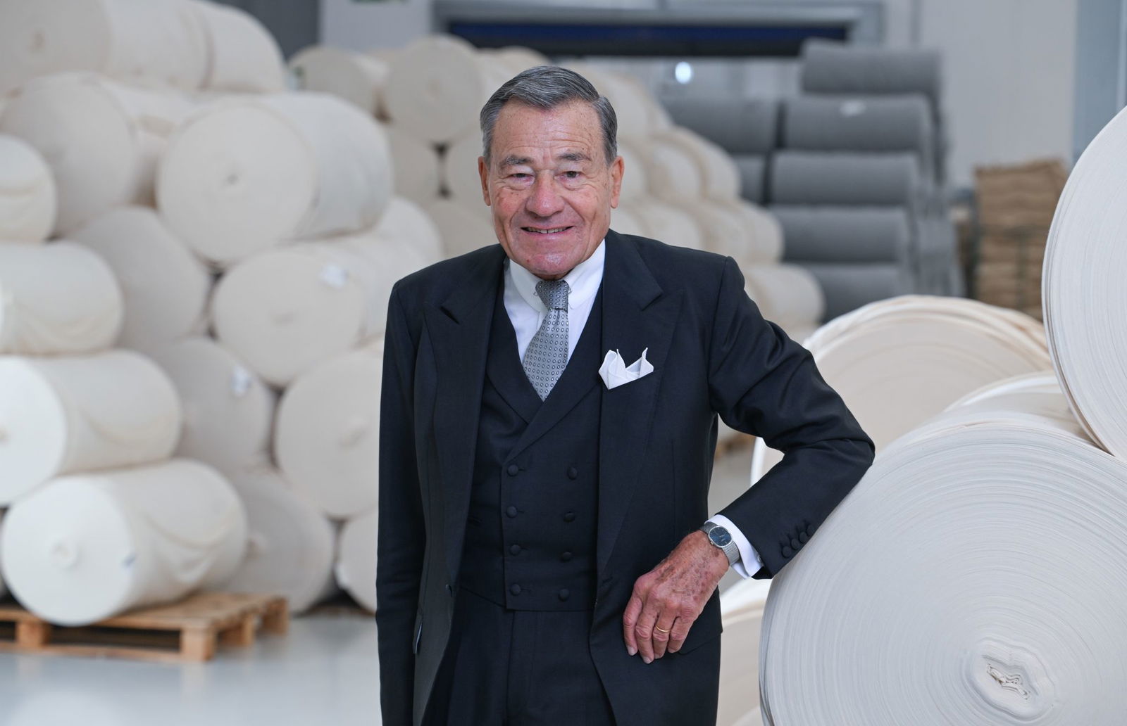 Durch regelmäßige öffentliche Auftritte ist Wolfgang Grupp senior einer der bekanntesten Kaufleute Deutschlands. (Archivbild)