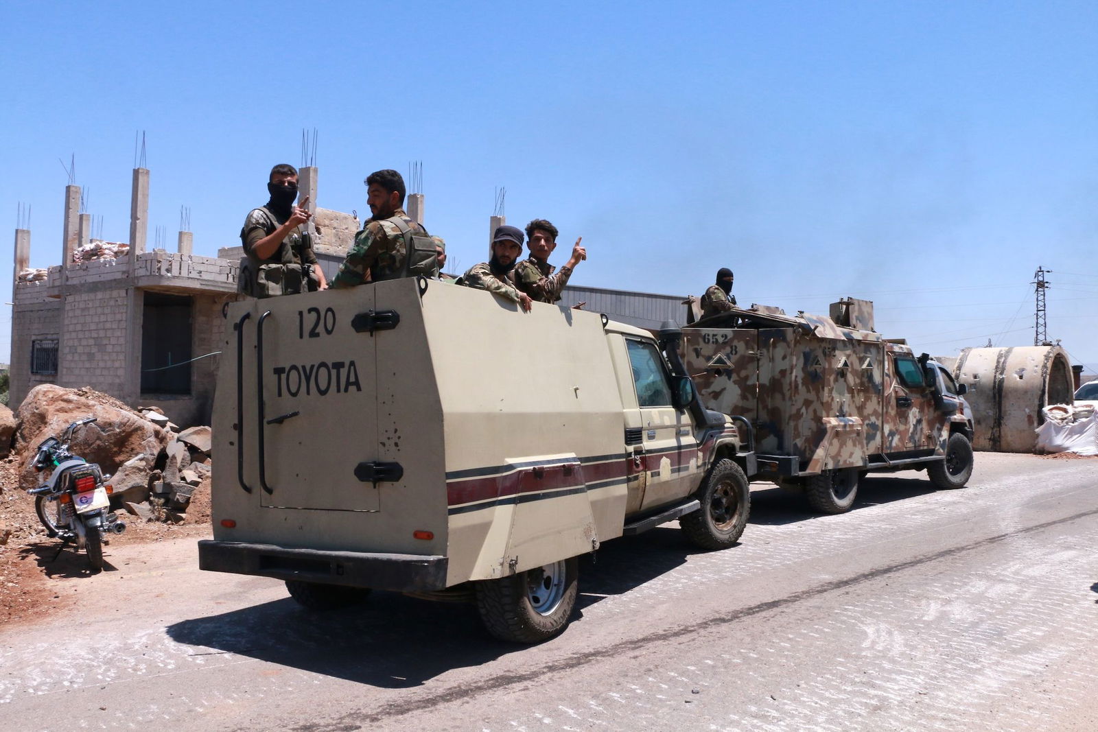 Regierungssoldaten sollten die Gewalt im Süden des Landes stoppen.