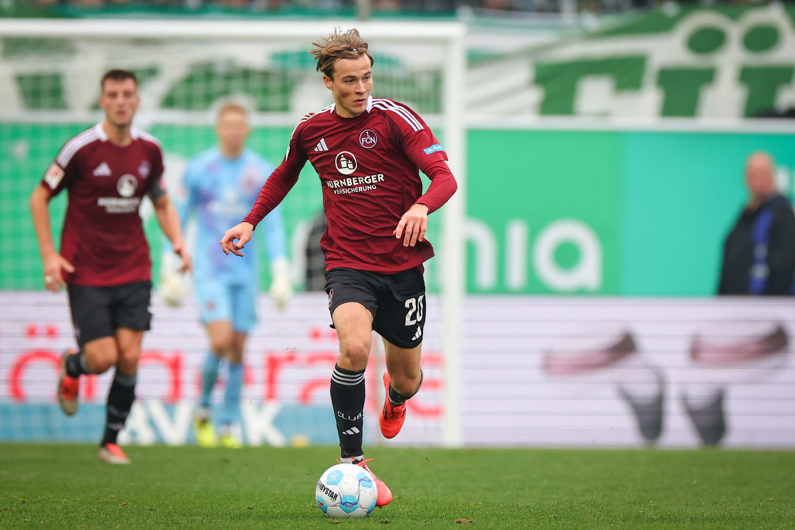 Caspar Jander steht in Nürnberg noch bis 2028 unter Vertrag.