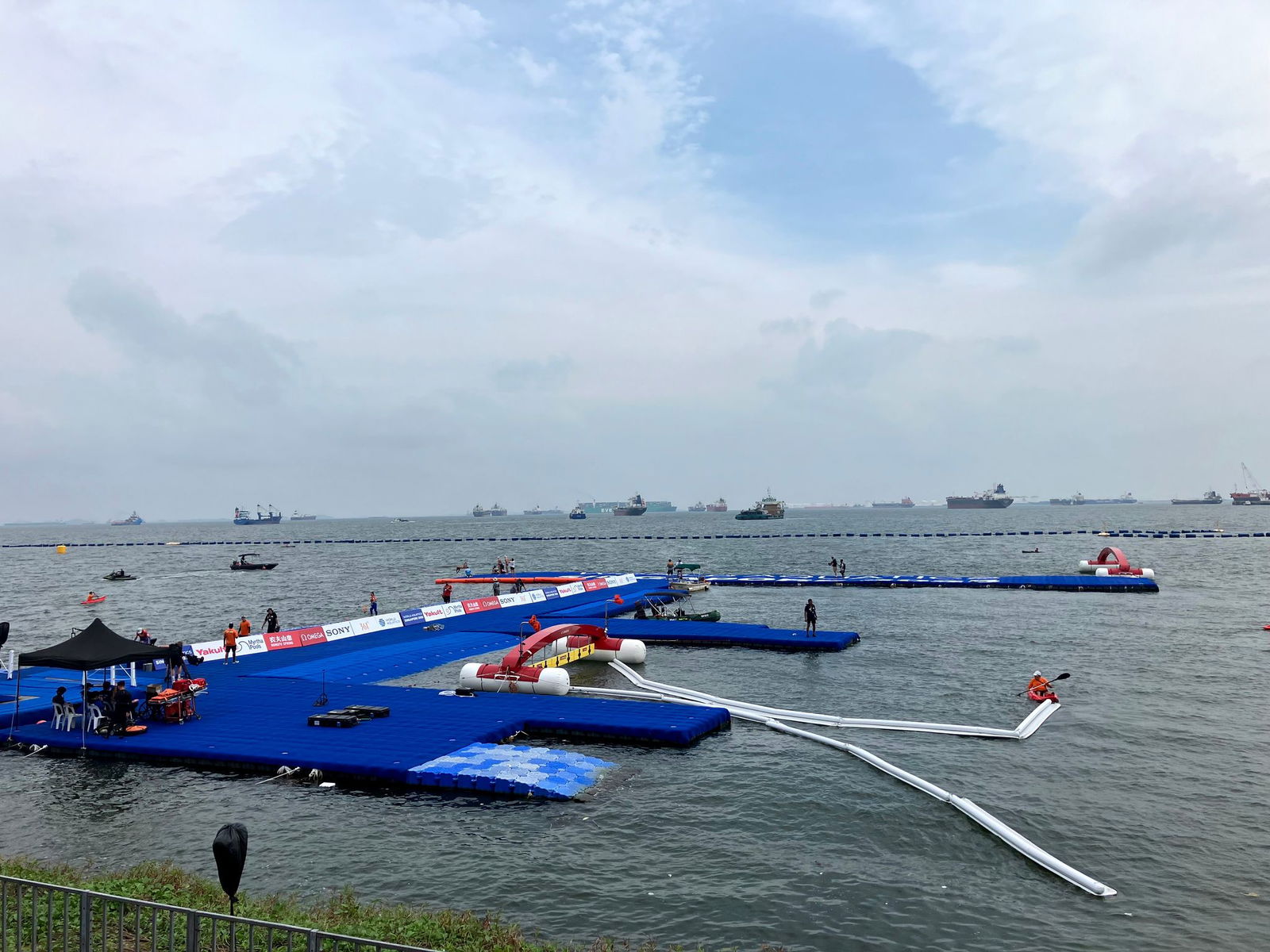 Hier soll eigentlich um WM-Medaillen geschwommen werden.