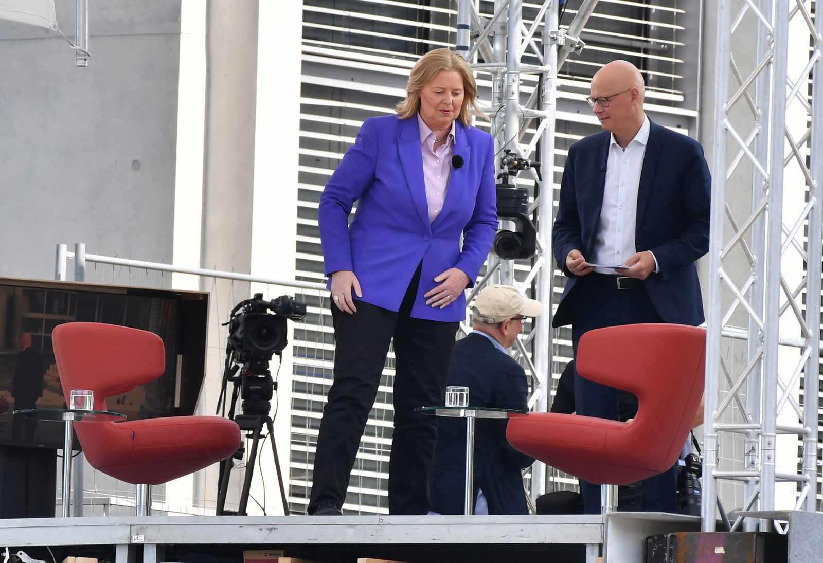 Bas beim Sommerinterview der ARD. 