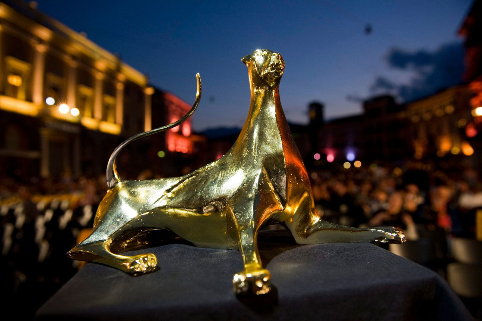 Wer bekommt ihn? Der Goldene Leopard ist der Hauptpreis des Internationalen Filmfestivals in Locarno. 