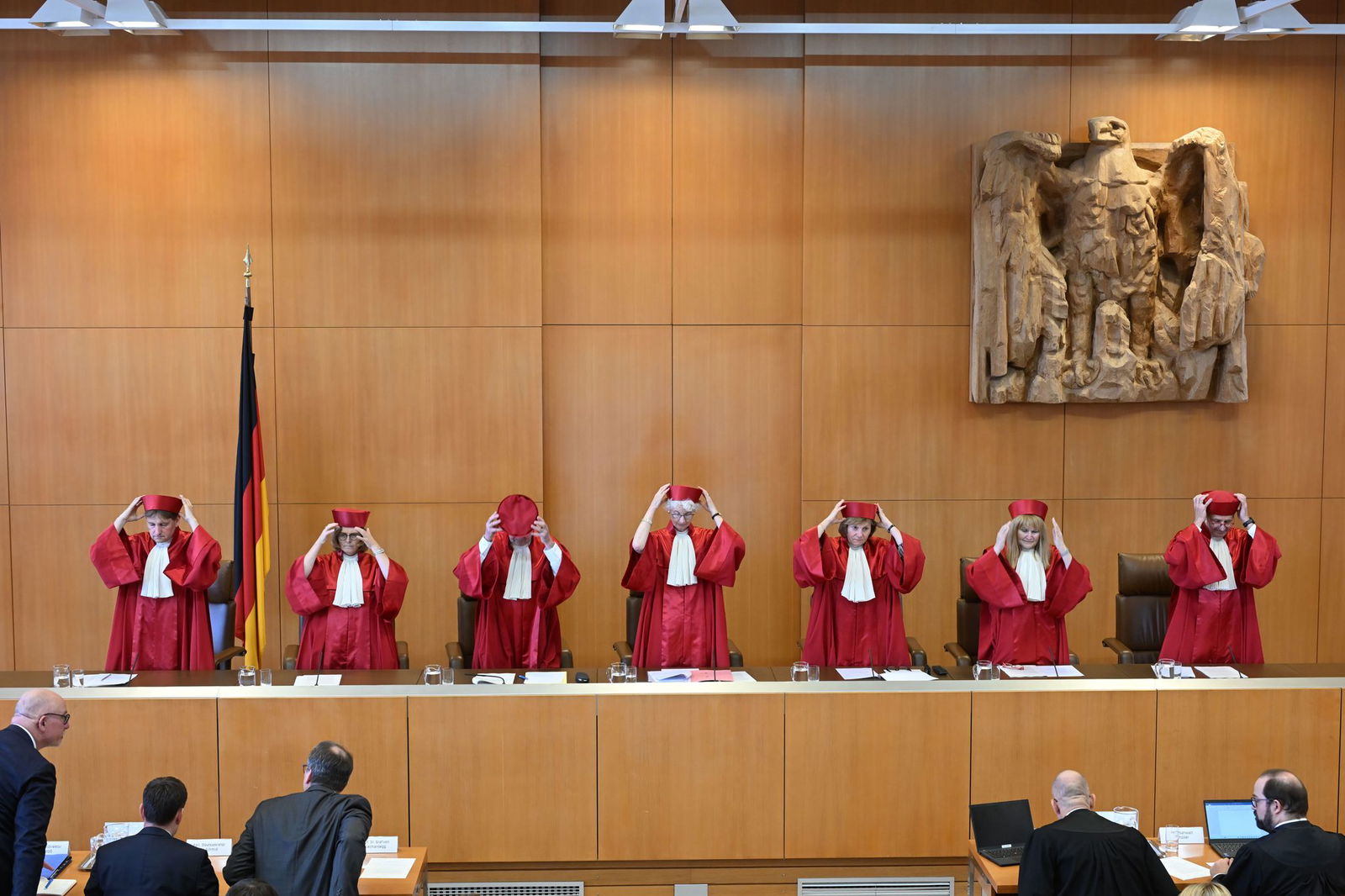 Bislang ist unklar, wie es mit der Nachbesetzung des Bundesverfassungsgerichts weitergeht. (Archivbild)