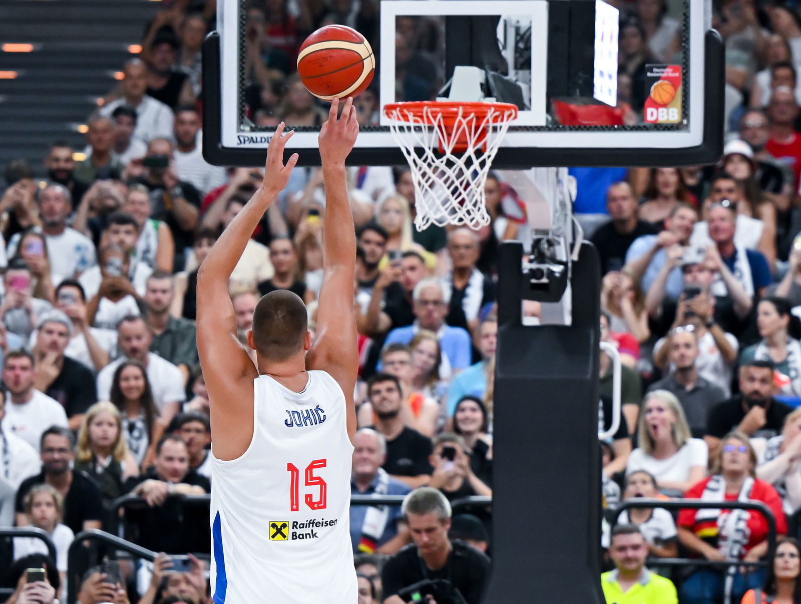 Tat nur so viel wie nötig: Center Nikola Jokic.