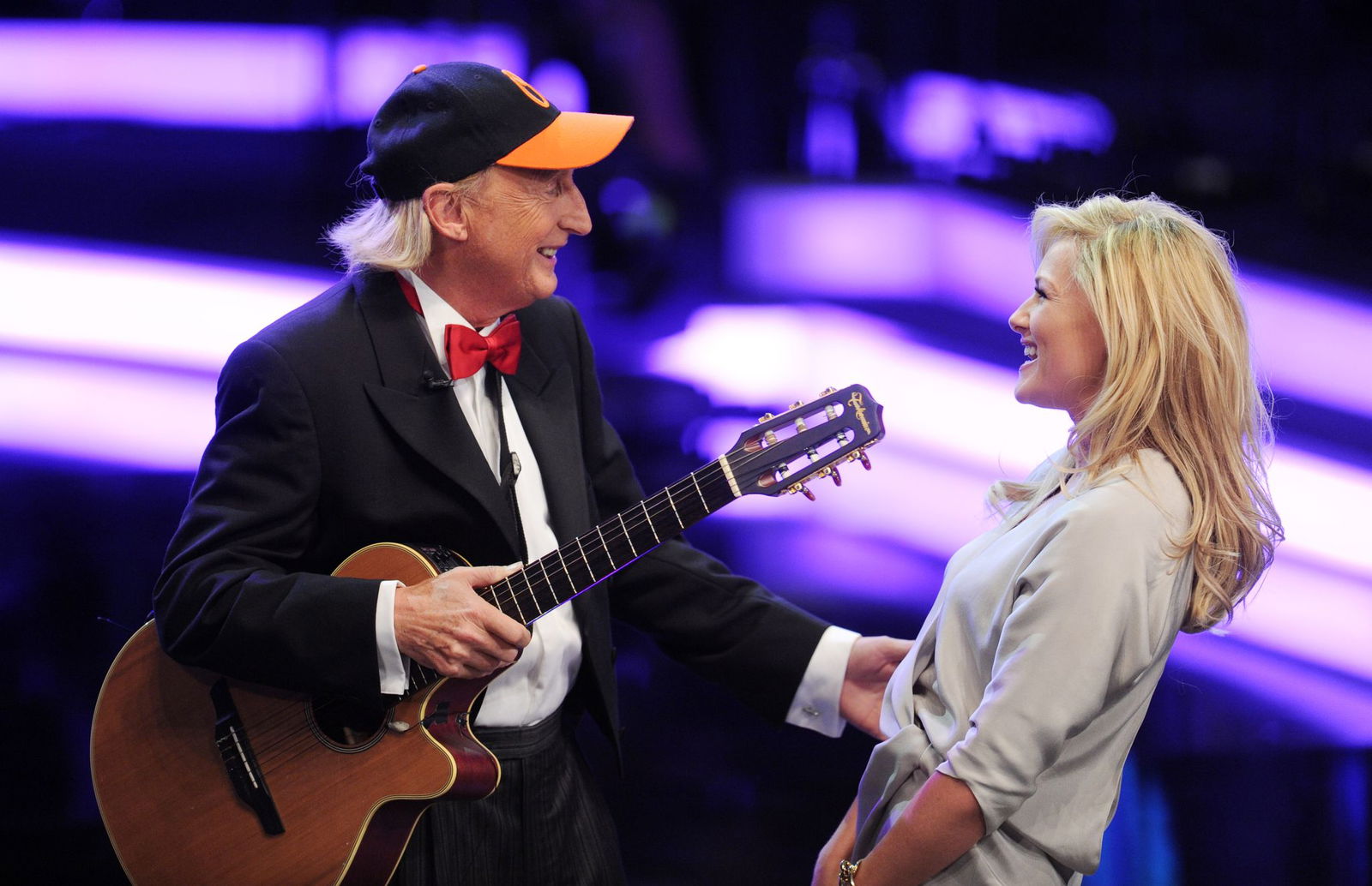 Otto Waalkes und Helene Fischer vor zehn Jahren. (Archivbild)
