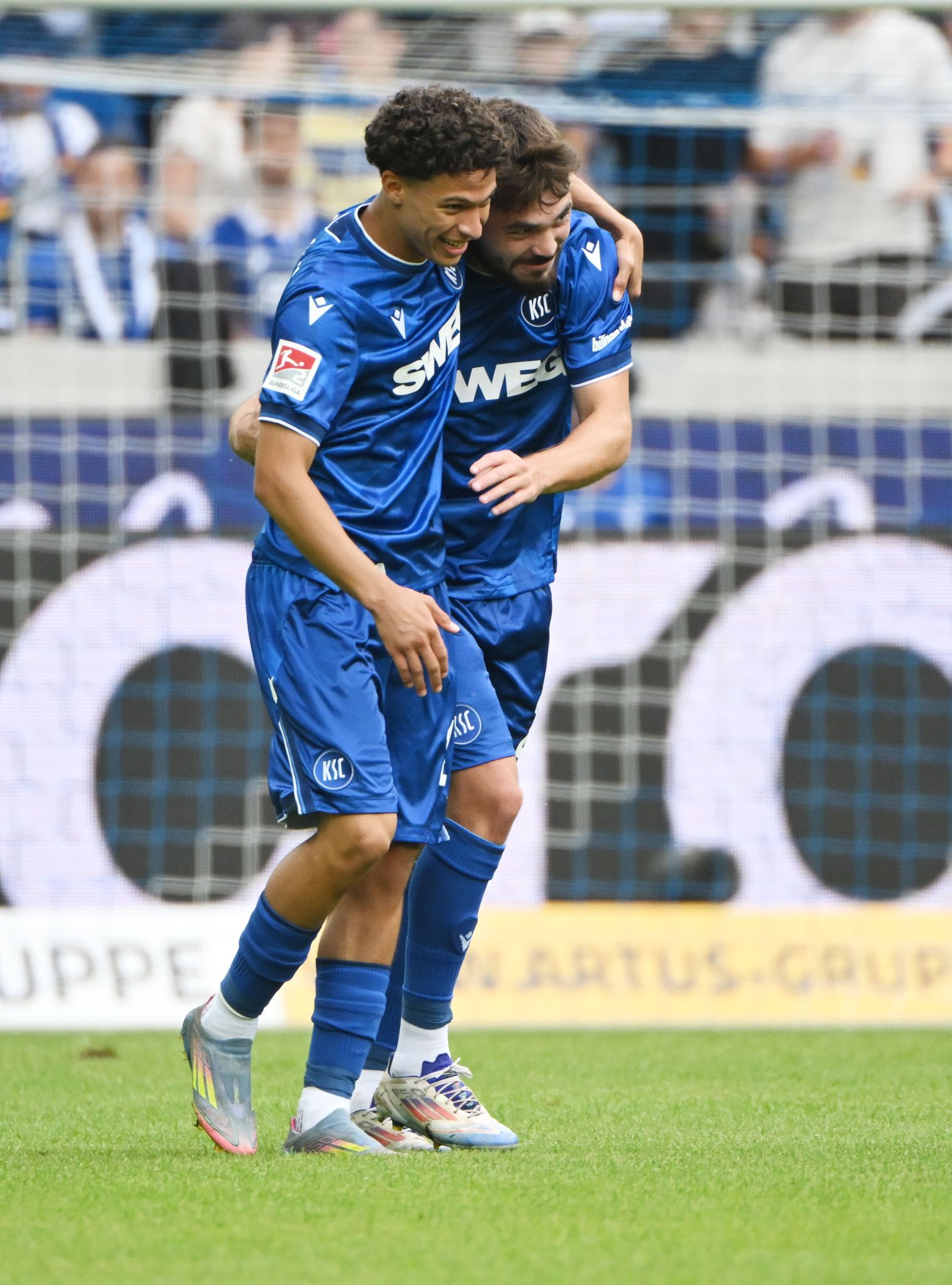 Verstehen sich gut: Ben Farhat (l) und Egloff (r).