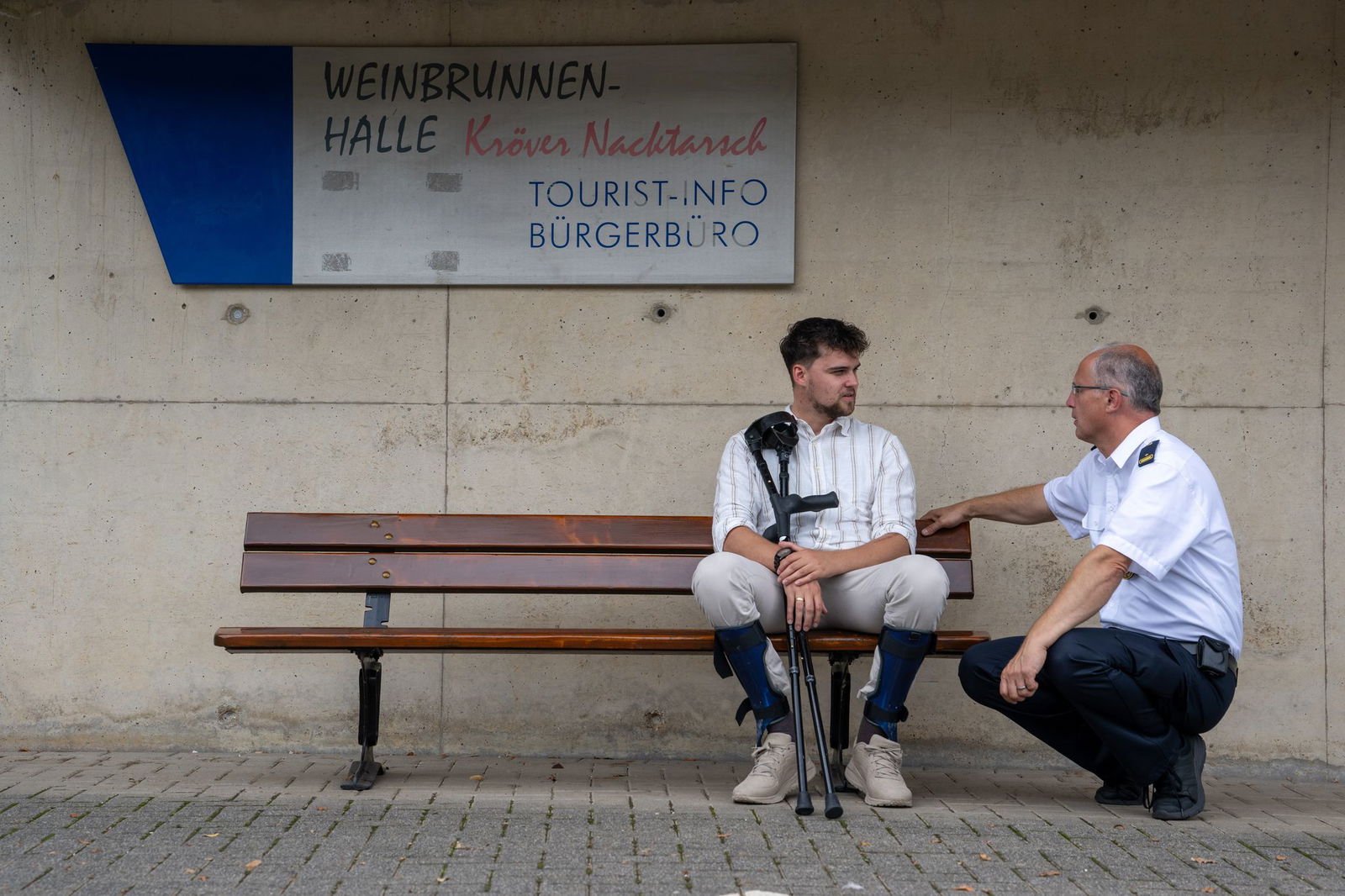 Mark Hoefnagel leidet körperlich noch unter den Folgen des Unglücks.