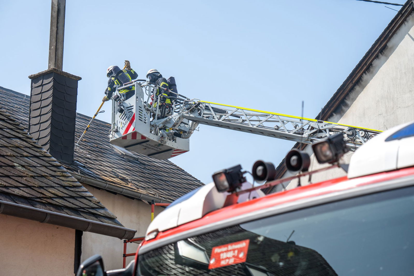 Ein Mann wurde schwer verletzt.