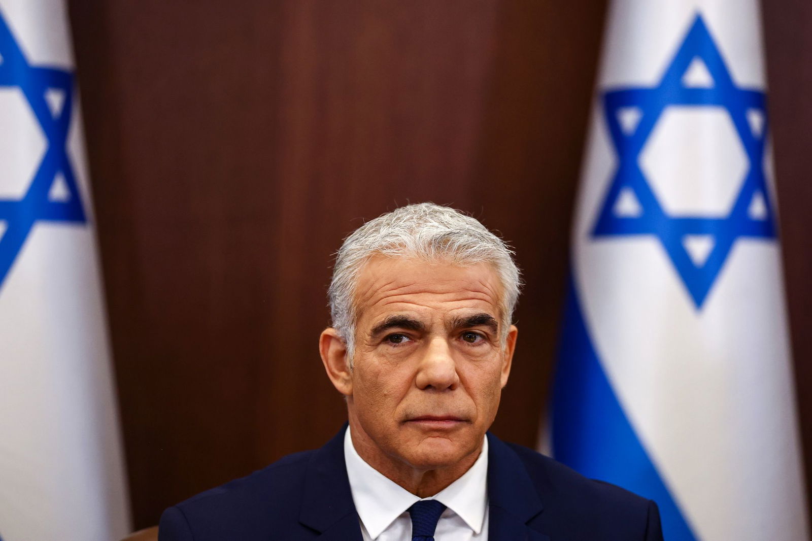 Israels Oppositionsführer Lapid warnt vor einer Einnahme ganz Gazas. (Archivbild) 