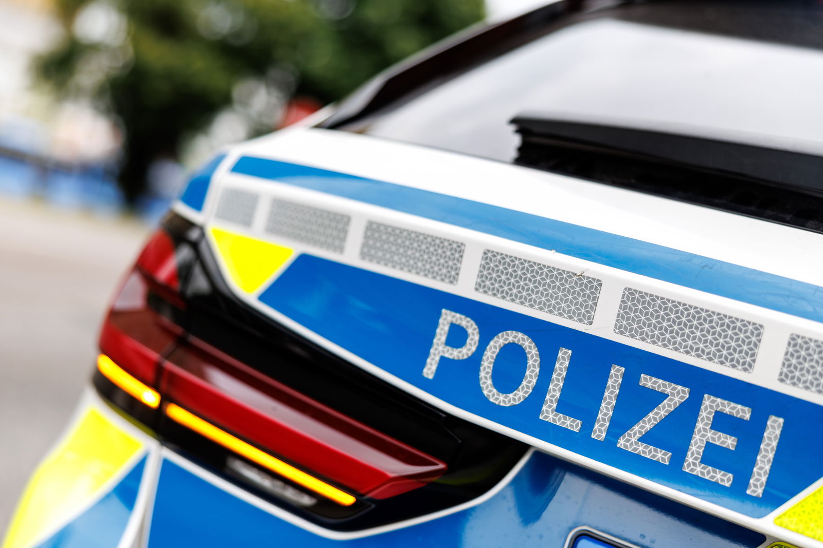 Polizei Streifenwagen 